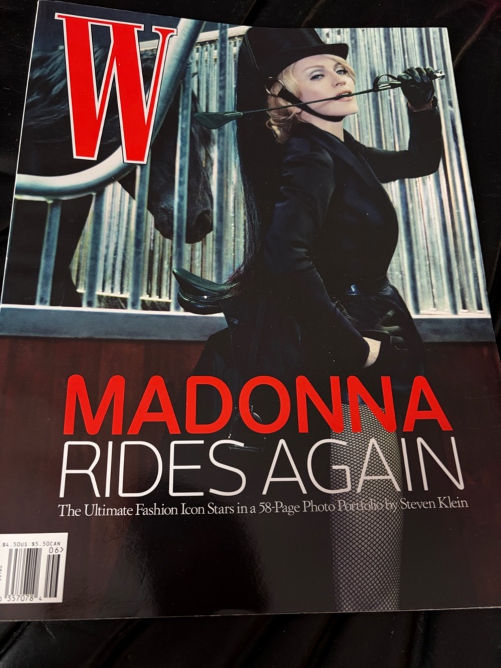 W Magazine Madonna Rides Again by Steven Klein June 2006
